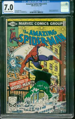 Buy Amazing Spider Man 212 CGC 7.0 1st Hydro-Man 1/1981 • 55.33£