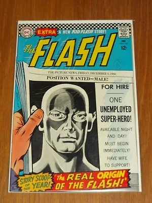 Buy Flash #167 Fn (6.0) Dc Comics February 1967 Origin • 21.99£