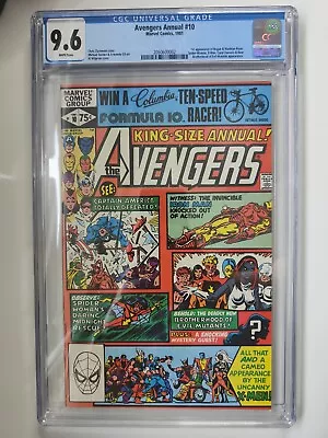 Buy Avengers Annual #10 9.6 CGC White Marvel 1981 1st ROGUE & MADELYN PRYOR X-Men • 249£