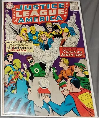 Buy Justice League Of America #21 1963 1st Silver Age App Of Justice Society • 83.95£