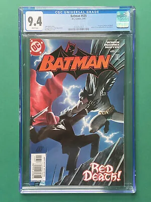 Buy Batman #635 CGC 9.4 (DC 2/05) 1st App. Jason Todd As Red Hood Key • 144.99£