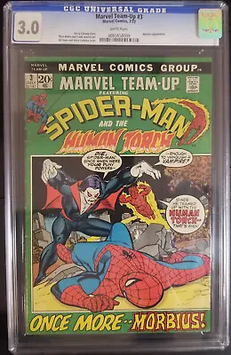 Buy Marvel Team-Up #3 CGC 3.0 Spider-Man And The Human Torch • 71.70£