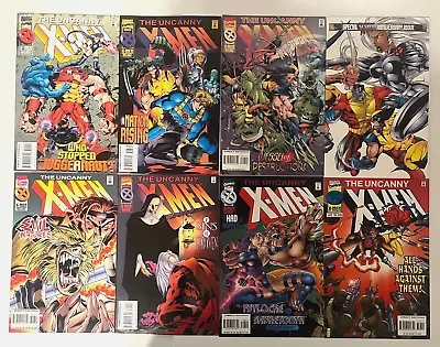 Buy Uncanny X-Men Vol1 322,323,324,325,326,327,328,333 Lot Of 8 Books • 19.99£