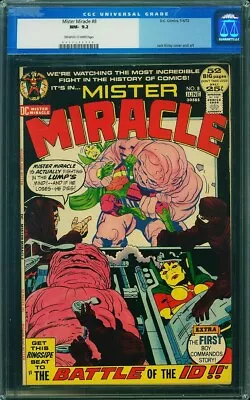 Buy MISTER MIRACLE  # 8   Awesome JACK KIRBY!  AFFORDABLE!  CGC NM9.2     0017290008 • 34.78£