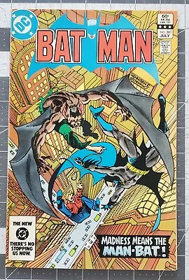 Buy Batman #361 (DC, 1983) 1st Appearance Harvey Bullock, Man-Bat, Jason Todd App VF • 11.98£