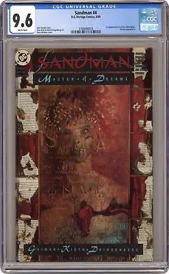 Buy Sandman #4 CGC 9.6 1989 3766096018 • 274.85£
