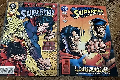 Buy Superman: The Man Of Steel #52-53 DC Comics (1996) BAGGED BOARDED • 8.50£