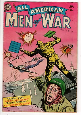 Buy All American Men Of War #14 (1954) - Grade 4.0 - Irv Novick Cover - Dc! • 63.96£