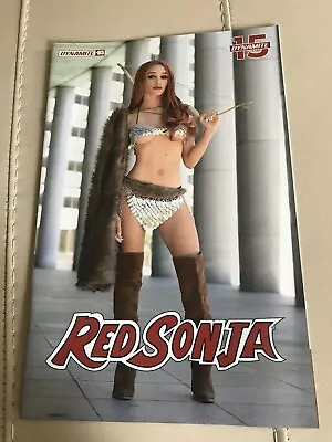 Buy RED SONJA #5 COVER E COSPLAY (DYNAMITE 2019 1st Print) COMIC • 4.97£