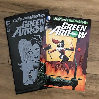 Buy Green Arrow #47 FEB 2016 Comic - 'Harley's Little Black Book' DC Comics • 4.99£