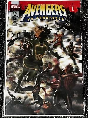 Buy Avengers #675 2018 Lenticular Variant Comic Wraparound NM • 4£
