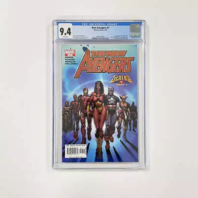 Buy New Avengers #7 Vol 1. CGC 9.4 Slabbed Comic. 2005 Cent Copy • 99£