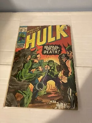 Buy THE INCREDIBLE HULK 139 MARVEL Comics  1971 Volume 1 • 6£