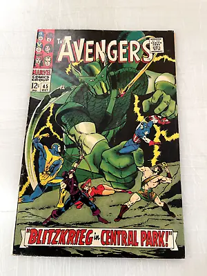 Buy Avengers #45 Silver Age Hercules Joins The Avengers 1967 Marvel Comics🔑key🔑 • 18.20£