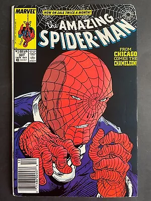 Buy Amazing Spider-Man 307 Marvel 1988 Todd McFarlane Newsstand Mark Jewelers Insert • 15.58£