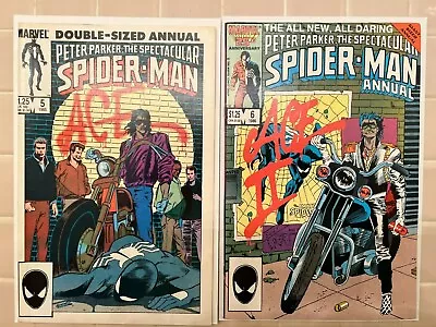 Buy Spectacular Spider-Man Annual 5 6 (Marvel, 1985) NM- Avg • 9.59£