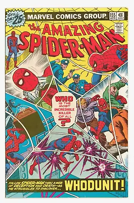 Buy Amazing Spider-Man #155 F/VFN 7.0 Versus Tallon And The Master Planner • 14.95£