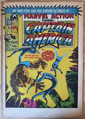 Buy Captain America #27 Marvel Comics UK 1981 Dazzler, Thor, Iron Man • 4£
