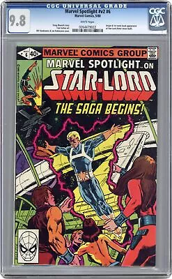 Buy Marvel Spotlight #6 CGC 9.8 1980 0264479022 1st Comic Book App. Star-Lord • 895.46£