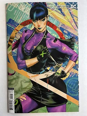 Buy Batman #92 Stanley Lau VARIANT | NM | 2ND FULL Punchline | Harley Quinn | DC • 4.80£