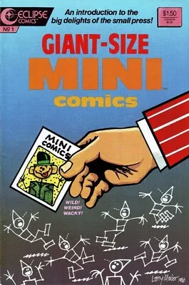 Buy Giant-size Mini Comics #1 (1986) Vf Eclipse Comics • 3.95£