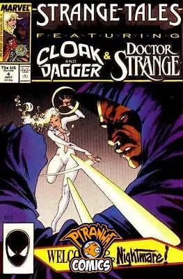 Buy Strange Tales #4 (1987) Vf Marvel • 6.95£
