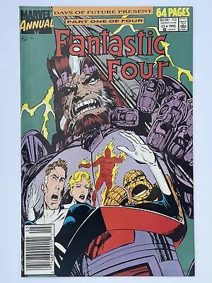 Buy Fantastic Four Annual #23 (1990) 1st App. Ahab In 9.4 Near Mint • 7.10£