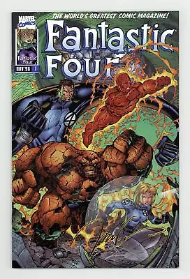 Buy Fantastic Four #1 Lee Gold Variant VF/NM 9.0 1996 • 99.58£
