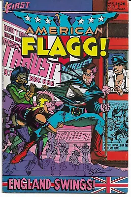 Buy AMERICAN FLAGG! #23 (1985)  First Comics Series [Limited Supply Of These Issues] • 2.50£