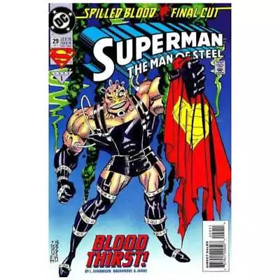 Buy Superman: The Man Of Steel #29 In Near Mint Condition. DC Comics [e. • 1.92£