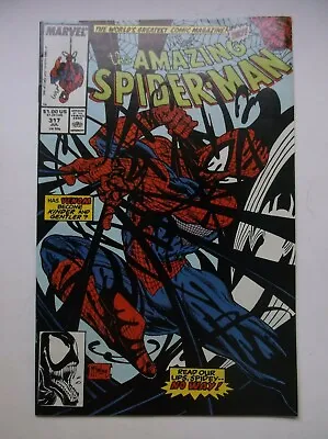 Buy Marvel: Amazing Spider-man #317, Spidey Vs Venom (part 3), 1989, Nm- (9.2)!!! • 39.97£