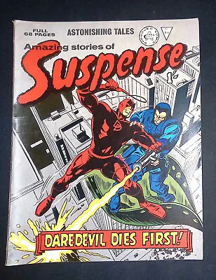 Buy Amazing Stories Of Suspense #91 Silver Age Alan Class Reprints Daredevil #35 F • 24.99£