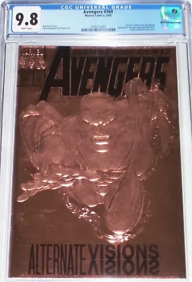 Buy Avengers #360 CGC 9.8 From March 1993 Vision Embossed Foil Cover • 63.06£