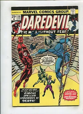 Buy Daredevil #118 (8.0) Circus Spelled Sideways Is Death!! 1975 • 11.84£
