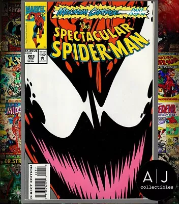 Buy Peter Parker The Spectacular Spiderman #203 NM 9.4 • 6.37£