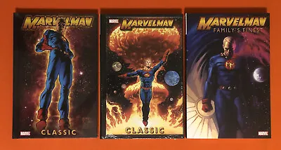 Buy Marvelman Hardcover Trade Lot - Marvelman Classic Vol. 1 + 3 And Family's Finest • 71.20£