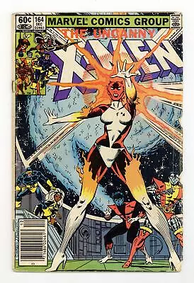 Buy Uncanny X-Men #164N GD 2.0 1982 • 18.50£