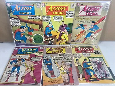Buy Action 262-269 (miss.2bks) SET #267 3rd Legion! 1960 DC Comics (s 13826) • 315.35£