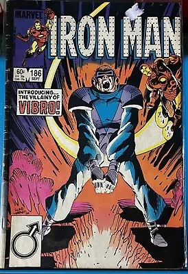 Buy The Invincible Iron Man #186 Marvel Comic • 8£