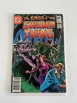Buy SAGA OF THE SWAMP THING #5 BRONZE AGE DC COMICS 1982 NEWSSTAND Combined Shipping • 3.98£