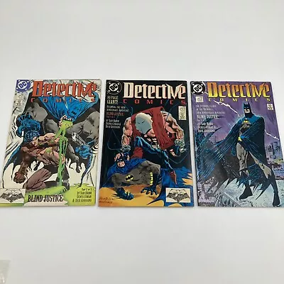 Buy Detective Comics 598-600, 1989 (Blind Justice Parts 1-3) • 12£