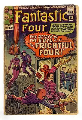 Buy Fantastic Four #36 PR 0.5 1965 1st App. Madame Medusa (Inhumans) • 37.58£