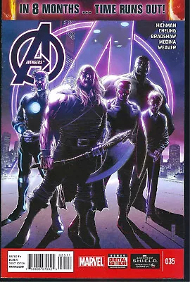Buy AVENGERS #35 (Marvel; 2014): Regular Jim Cheung Cover NM • 3.60£