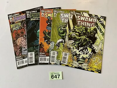 Buy Swamp Thing…(2011)……#1-5…..Snyder/paquette…….5 X Comics…..LOT…647 • 12.99£