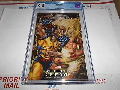 Buy Wolverine #17 Cgc 9.8 Jusko Variant Cover (comibined Shipping Available) • 48.14£