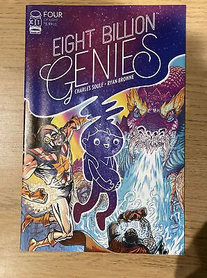 Buy Eight Billion Genies #4  - First Print Main Cover A - Image 2022 Nm • 10£