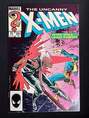 Buy UNCANNY X-MEN #201 (Marvel 1986) 1st Nathan Summers (Cable)! NICE COPY! • 16.05£