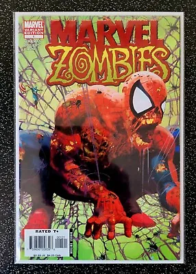 Buy Marvel Zombies #1 Variant Spider-Man #1 Homage Arthur Suydam STUNNING MEGA RARE  • 40£