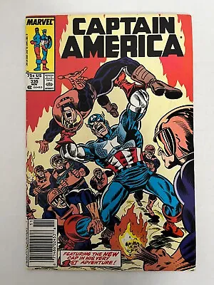 Buy Captain America #335 Marvel Comics 1987 FN 1st Appearance Of The Watchdogs • 3.16£