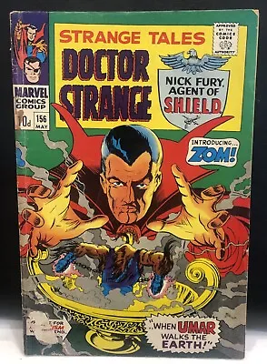 Buy Strange Tales #156 Comic Marvel Comics 1966 Low Grade Reader 1.8 • 7.14£
